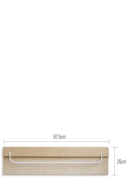 Discount A75 Jugendbett Natural 200 x 75 cm Kinder Jugendzimmer|Jugendzimmer