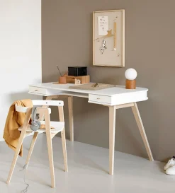 Sale Armlehnstuhl 'Wood' Weiß/Eiche Kinder Jugendzimmer|Jugendzimmer