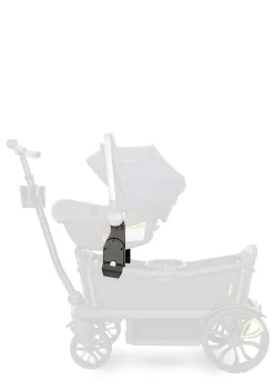 Hot Autositz Adapter (Cybex/Maxi-Cosi/Nuna) schwarz Kinder Adapter