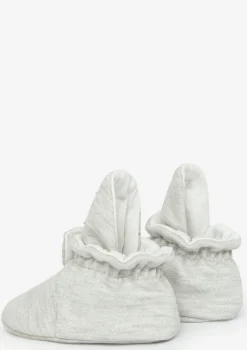 Outlet Baby Booties Cotton Light Grey Alle Accessoires|Baby Schühchen