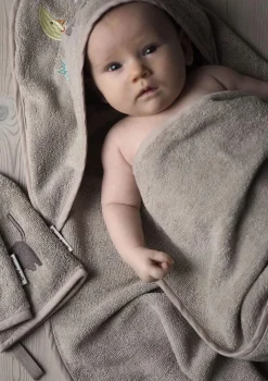 Clearance Baby Kapuzenhandtuch 'Petal' Bademäntel|Bademode