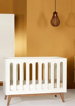 Best Babybett 'Trendy' Weiß 120 x 60 cm Kinder Babybetten & Kinderbetten|Babybetten