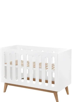 Best Babybett 'Trendy' Weiß 120 x 60 cm Kinder Babybetten & Kinderbetten|Babybetten