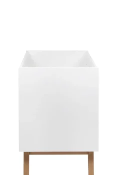 Best Babybett 'Trendy' Weiß 120 x 60 cm Kinder Babybetten & Kinderbetten|Babybetten