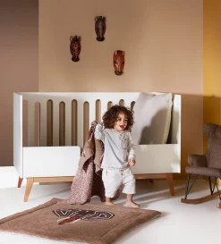 Best Babybett 'Trendy' Weiß 120 x 60 cm Kinder Babybetten & Kinderbetten|Babybetten