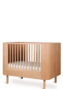 New Babybett 'Yume' Natural Ash 110 x 70 cm Kinder Babybetten & Kinderbetten|Babybetten