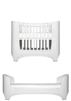 New Baby-/Juniorbett 'Classic' Weiss 120-150 x 70 cm Kinder Babybetten & Kinderbetten|Babybetten