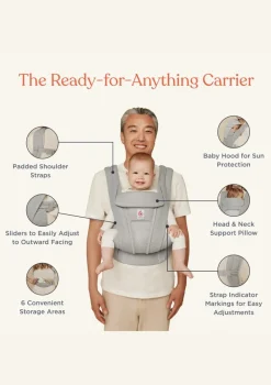 Clearance Babytrage 'Omni Deluxe' Leinen Kinder Tragesysteme|Tragesysteme