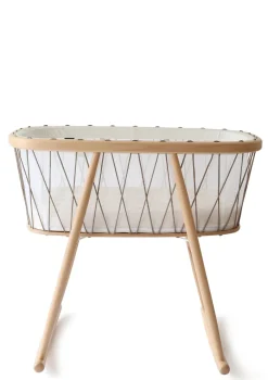 Clearance Babywiege 'Kumi' 68 x 40 cm Kinder Beistellbetten & Babywiegen|Beistellbettchen & Babywiegen