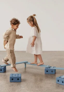 New Balance Track-Set 17-teilig Deep Blue/ Sky Blue Lernspielzeug|Holzspielzeug