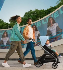 Online Basis-Set 'Dragonfly' Graphit / Grau Meliert Kinder Kinderwagen