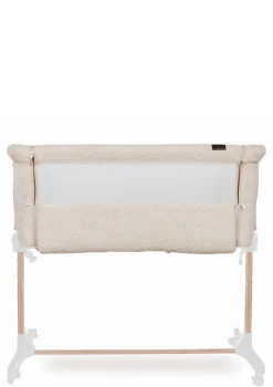 Best Beistellbett 'Side by Side' Natural Bouclé 84 x 50 cm Kinder Moseskörbe|Reisebetten