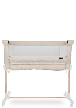 Best Beistellbett 'Side by Side' Natural Bouclé 84 x 50 cm Kinder Moseskörbe|Reisebetten