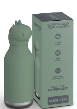 New Bestie Trinkflasche ier 'Cillian the Dino' grün 460 ml Kinder Trinkbecher & Trinkflaschen|Kindergeschirr & Besteck