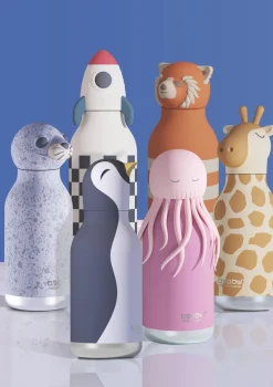 Bestie Trinkflasche Giraffe 'Gerri the Giraffe' gelb/braun 460 ml Kinder Trinkbecher & Trinkflaschen|Kindergeschirr & Besteck