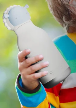 Discount Bestie Trinkflasche Schaf 'Brie the Sheep' weiss 460 ml Kinder Trinkbecher & Trinkflaschen|Kindergeschirr & Besteck