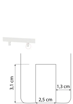 Outlet Bettgitter für 'ECO Luxury' Juniorbett weiß Kinder Schutz-Zubehör Kinderzimmer|Babybetten & Kinderbetten
