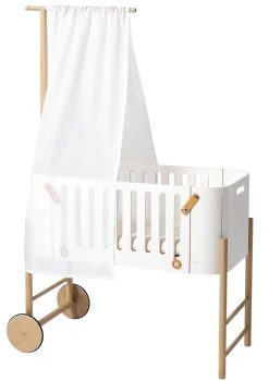 Clearance Betthimmel für Beistellbett 'Wood' Weiß Kinder Vorhänge & Himmel|Beistellbetten & Babywiegen