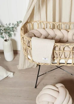 Discount Bettschlange geflochten Strick Kinder Bettschlangen|Schutz-Zubehör Kinderzimmer