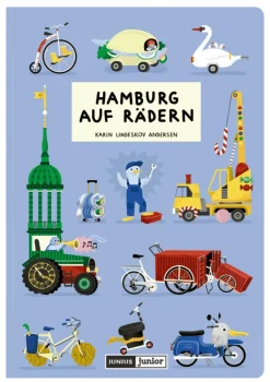 Outlet Buch 'Hamburg auf Rädern' Kinder Kinderbücher