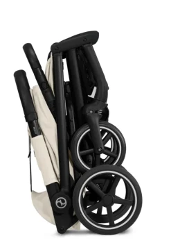 Outlet Buggy 'Beezy' Black / Canvas White Kinder Kinderwagen