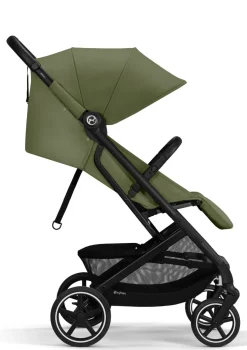 Buggy 'Beezy' Black / Moss Green Kinder Kinderwagen