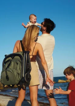 Buggy 'Butterfly 2' Schwarz / Wüstentaupe Kinder Kinderwagen|Reisebuggys