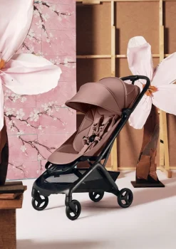 Buggy 'Butterfly 2' Schwarz / Dusty Pink Kinder Kinderwagen|Reisebuggys