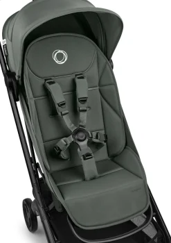 Discount Buggy 'Butterfly 2' Schwarz / Waldgrün Kinder Kinderwagen|Reisebuggys