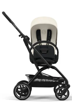 Online Buggy 'Eezy S Twist+2' Black / Canvas White Kinder Kinderwagen|Reisebuggys