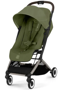 Hot Buggy 'Orfeo' Taupe / Moss Green Kinder Kinderwagen|Reisebuggys
