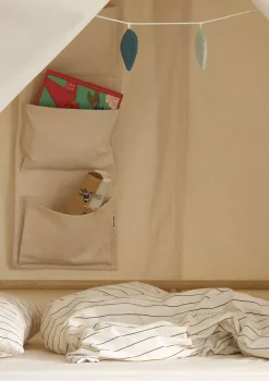 Sale Canvas Hängeorganizer 'Pippa' Pure Nature Kinder Bettzubehör|Bettzubehör