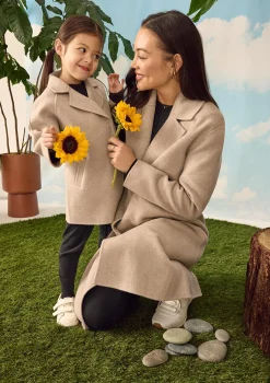 Best Cashmere Kindermantel stone Oberteile