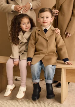 Best Cashmere Kindermantel stone Oberteile