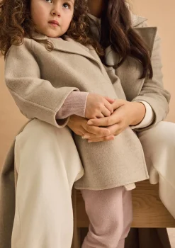 Best Cashmere Kindermantel stone Oberteile
