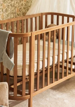 Sale Decke Wiege 'Check Knit' Oatmeal 100 x 75 cm Kinder Decken & Kissen|Decken & Kissen