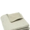 Sale Decke Wiege 'Grain Knit' Velvet Olive Green 100 x 75 cm Kinder Decken & Kissen|Decken & Kissen