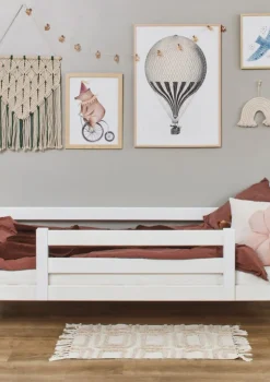 New ECO Luxury' Bettgitter / Rausfallschutz weiß Kinder Schutz-Zubehör Kinderzimmer|Babybetten & Kinderbetten