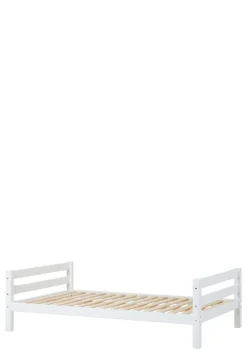 Outlet ECO Luxury' Einzelbett ohne Bettgitter weiß 120 x 200 cm Kinder Jugendzimmer|Jugendzimmer