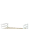 Outlet ECO Luxury' Einzelbett ohne Bettgitter weiß 70 x 160 cm Kinder Jugendzimmer|Jugendzimmer
