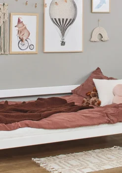 Sale ECO Luxury' Einzelbett weiß 200 x 90 cm Kinder Babybetten & Kinderbetten|Babybetten