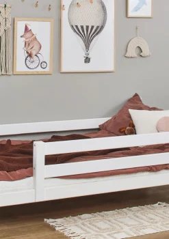 Sale ECO Luxury' Einzelbett weiß 200 x 90 cm Kinder Babybetten & Kinderbetten|Babybetten