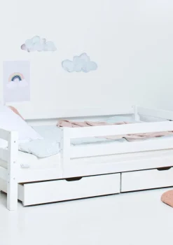 Sale ECO Luxury' Einzelbett weiß 200 x 120 cm Kinder Babybetten & Kinderbetten|Babybetten