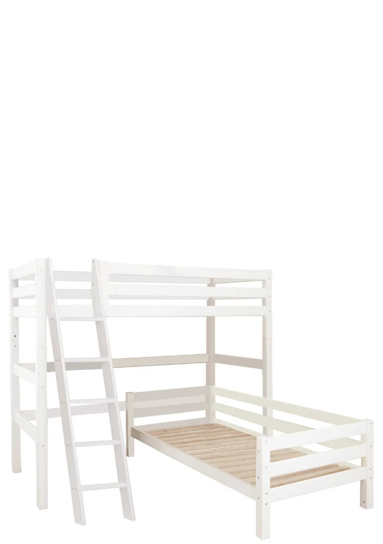 New ECO Luxury' Etagenbett Eck-Kombination weiß 200 x 90 cm Kinder Hochbetten & Etagenbetten|Babybetten & Kinderbetten