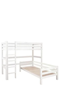 New ECO Luxury' Etagenbett Eck-Kombination weiß 200 x 90 cm Kinder Hochbetten & Etagenbetten|Babybetten & Kinderbetten