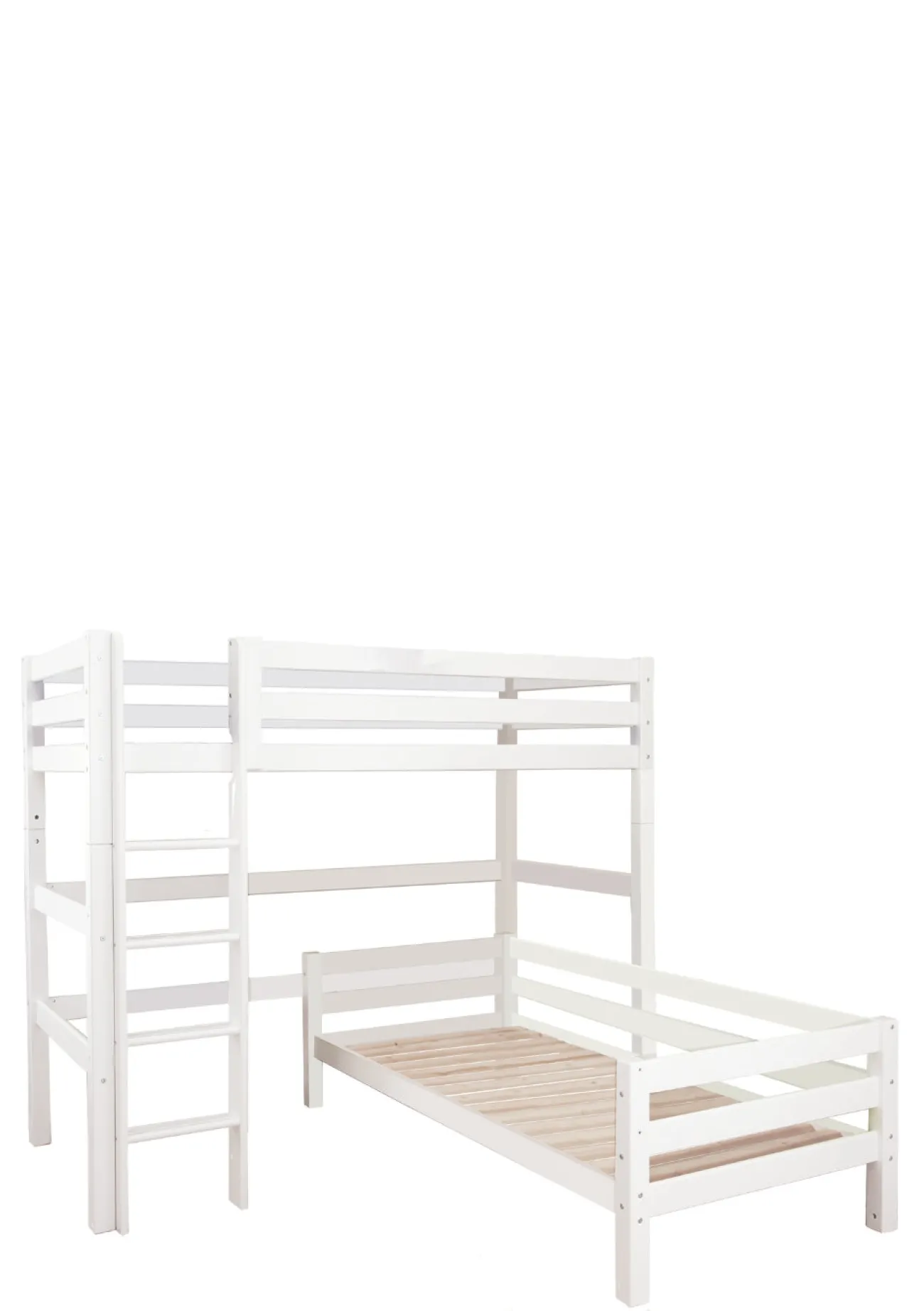 New ECO Luxury' Etagenbett Eck-Kombination weiß 200 x 90 cm Kinder Hochbetten & Etagenbetten|Babybetten & Kinderbetten