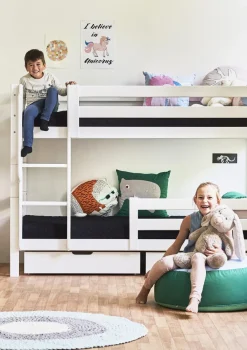 Best ECO Luxury' Etagenbett weiß 200 x 90 cm Kinder Hochbetten & Etagenbetten|Babybetten & Kinderbetten