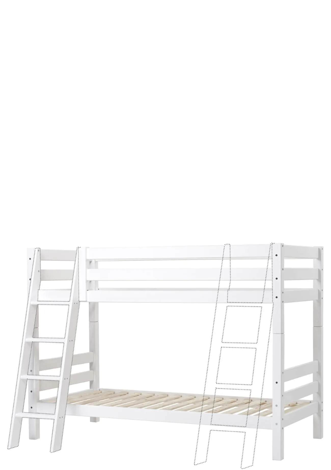 Best ECO Luxury' Etagenbett weiß 200 x 90 cm Kinder Hochbetten & Etagenbetten|Babybetten & Kinderbetten