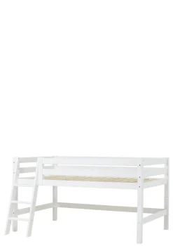 ECO Luxury' Halbhochbett weiß 200 x 120 cm Kinder Babybetten & Kinderbetten|Babybetten