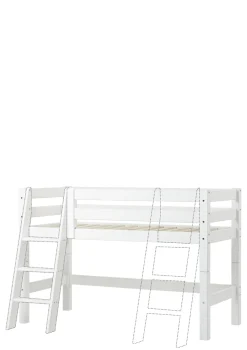 ECO Luxury' Halbhochbett weiß 200 x 120 cm Kinder Babybetten & Kinderbetten|Babybetten